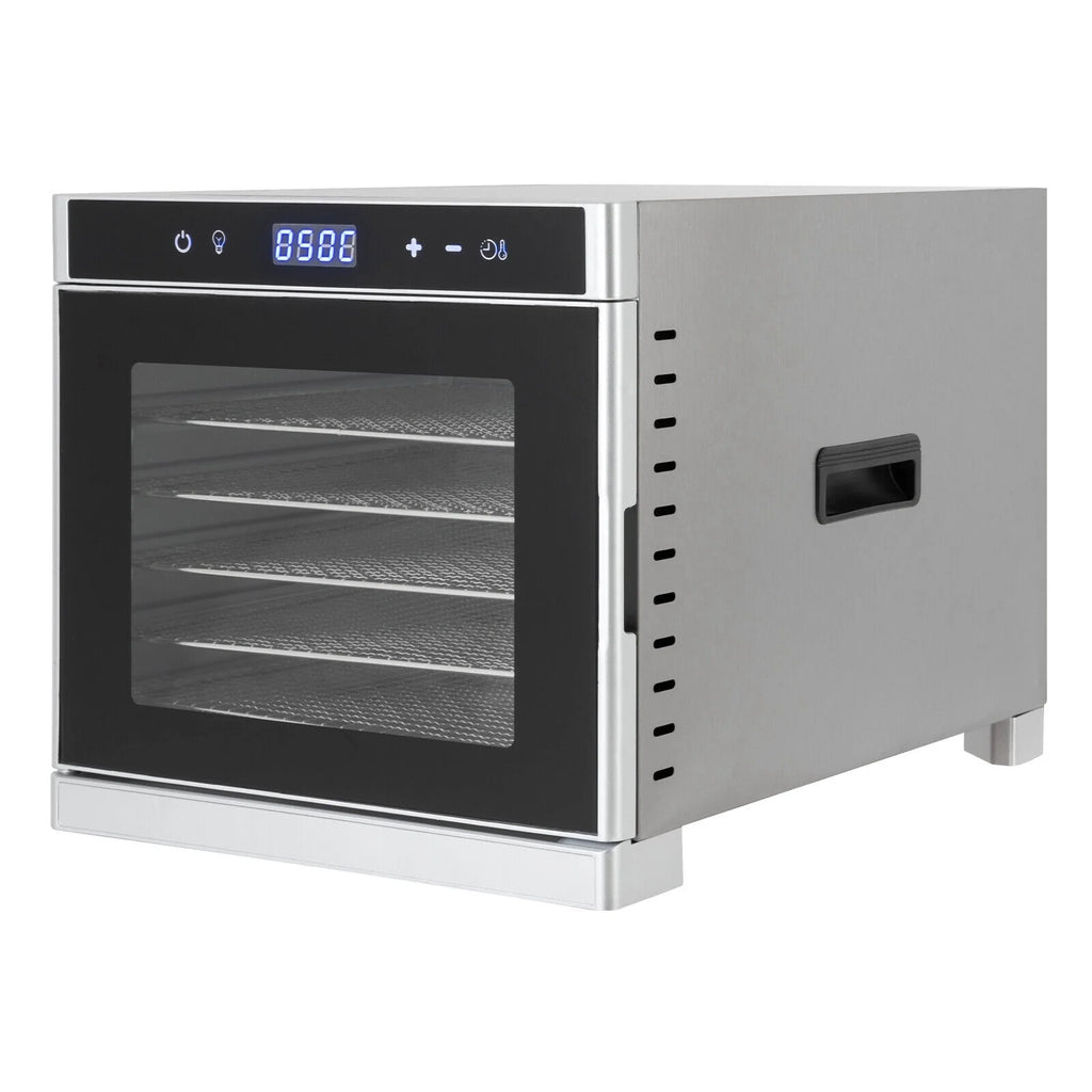 6/8 Tray Stainless Steel Food Dehydrator 700W K7888