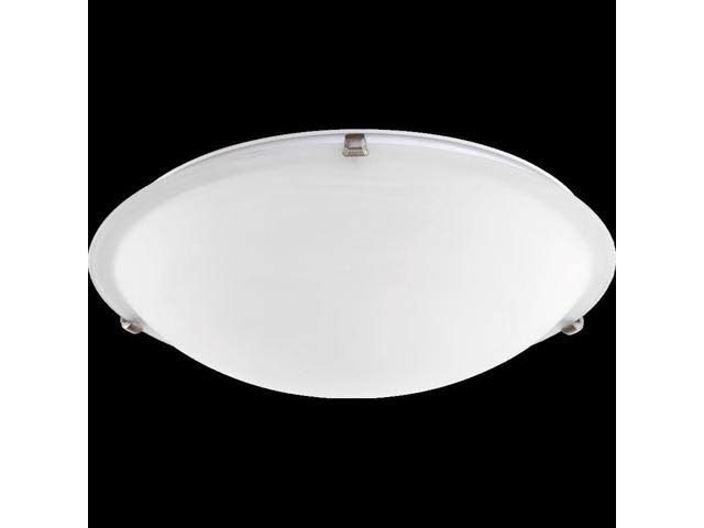 4 Light Flush Mount Satin Nickel Q60927