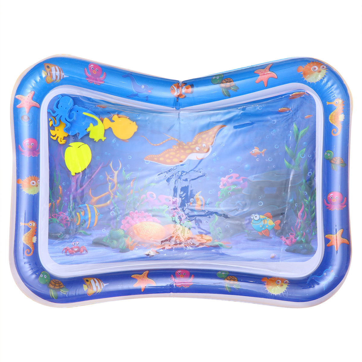 Inflatable Crawling Cushion Water Play Mat (Blue) W725