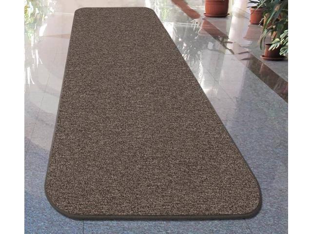 12 ft. x 48 in. Pebble Gray Skid-Resistant Carpet Runner C550