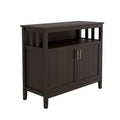 Brown Sideboard Buffet Server Cabinet C712
