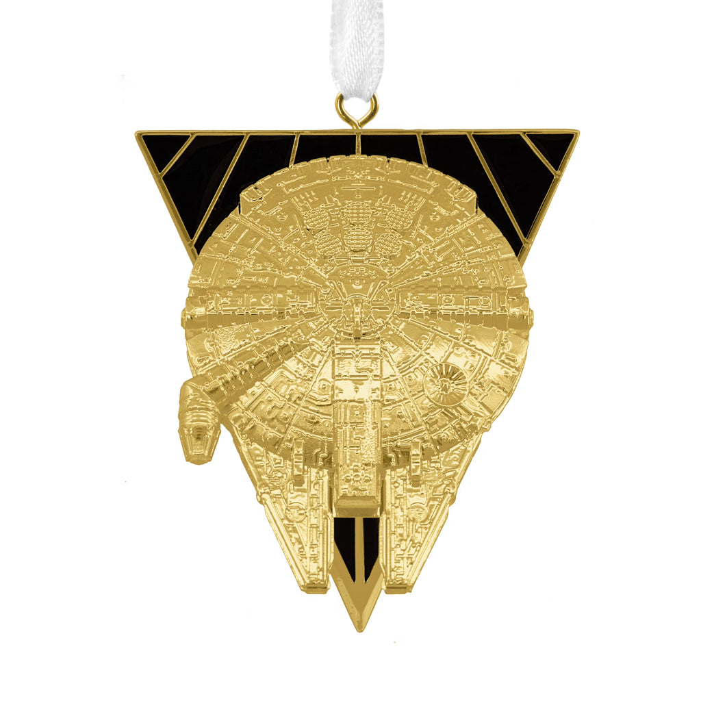 Star Wars Millennium Falcon Metal Ornament Q67441
