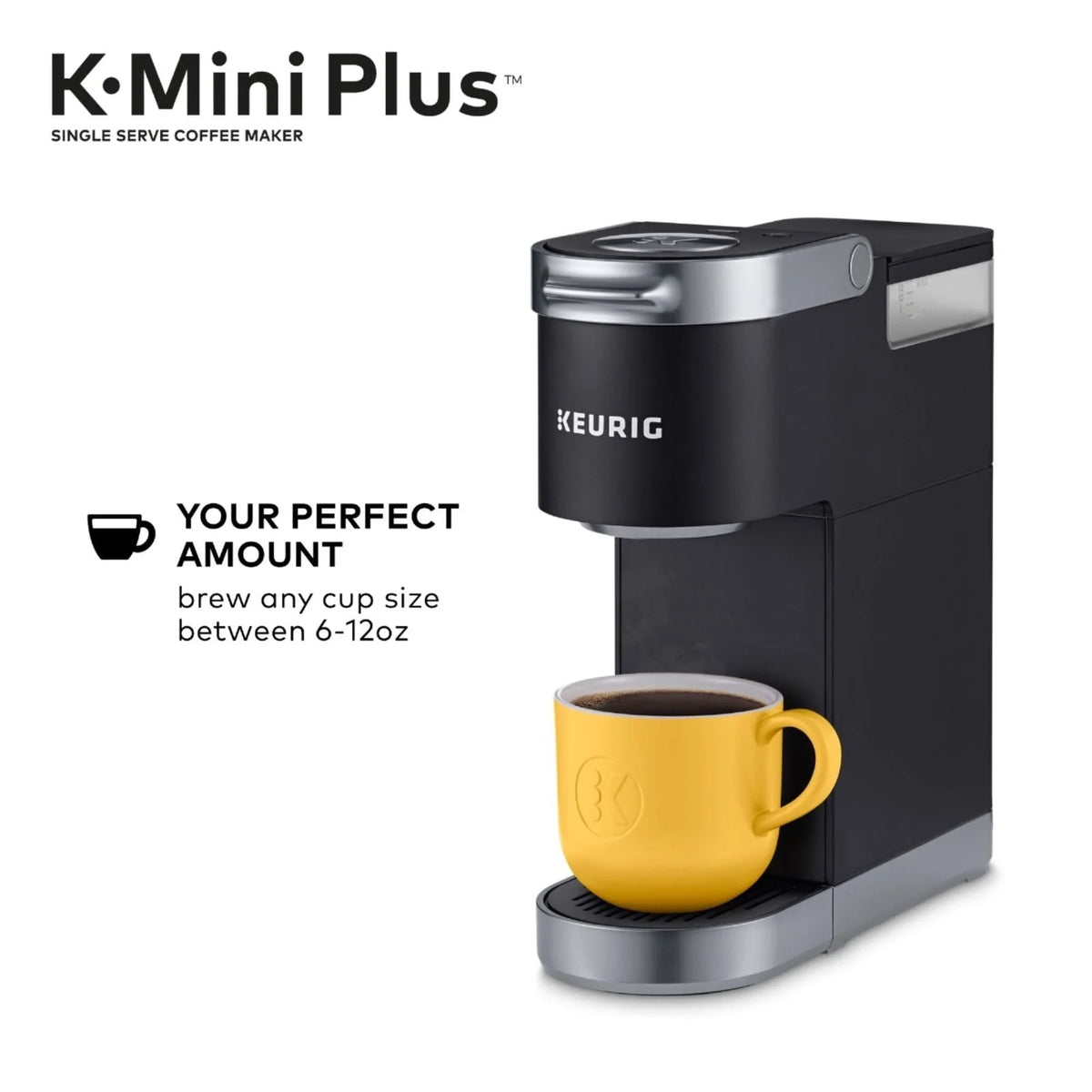 Single Serve K-Cup Pod Coffee Maker Matte Black K16040