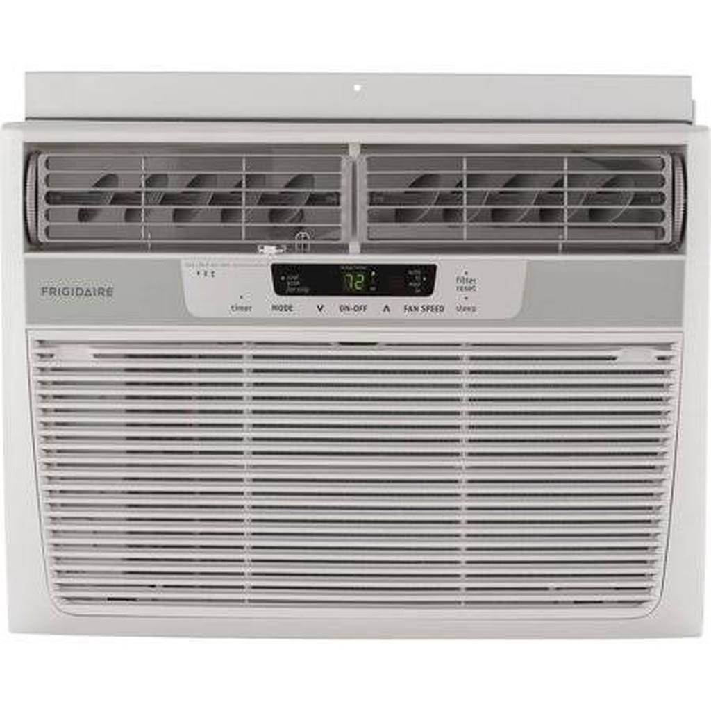 Refurbished 10,000 BTU 115V Window-Mounted Compact Air Conditioner with Remote Control J72029