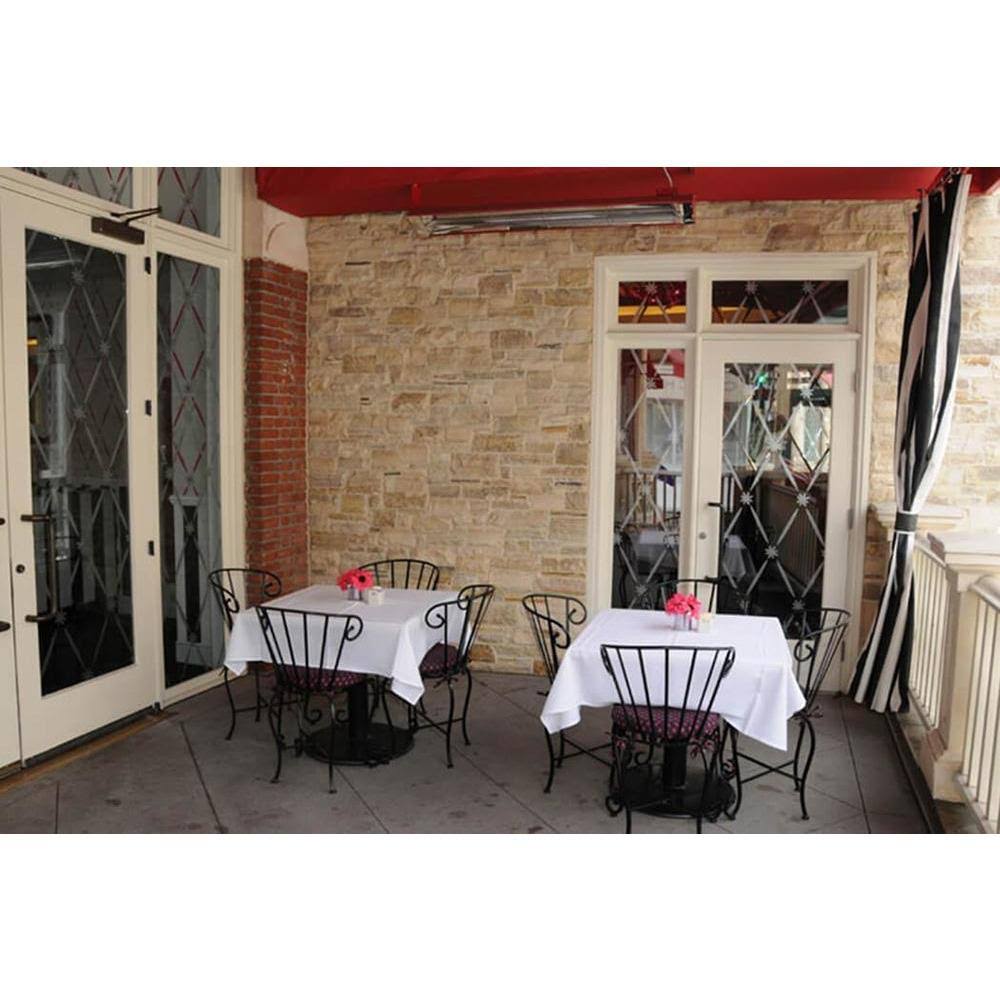 3000 Watt Electric Patio Heater Black U536