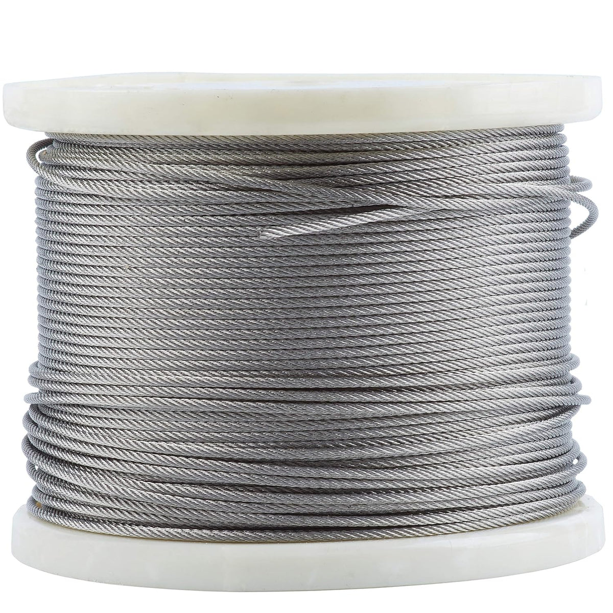 1/8 inch T316 Stainless Steel Wire Rope for Cable Railing, Marine Grade, 500FT, Pack of 2 M3044