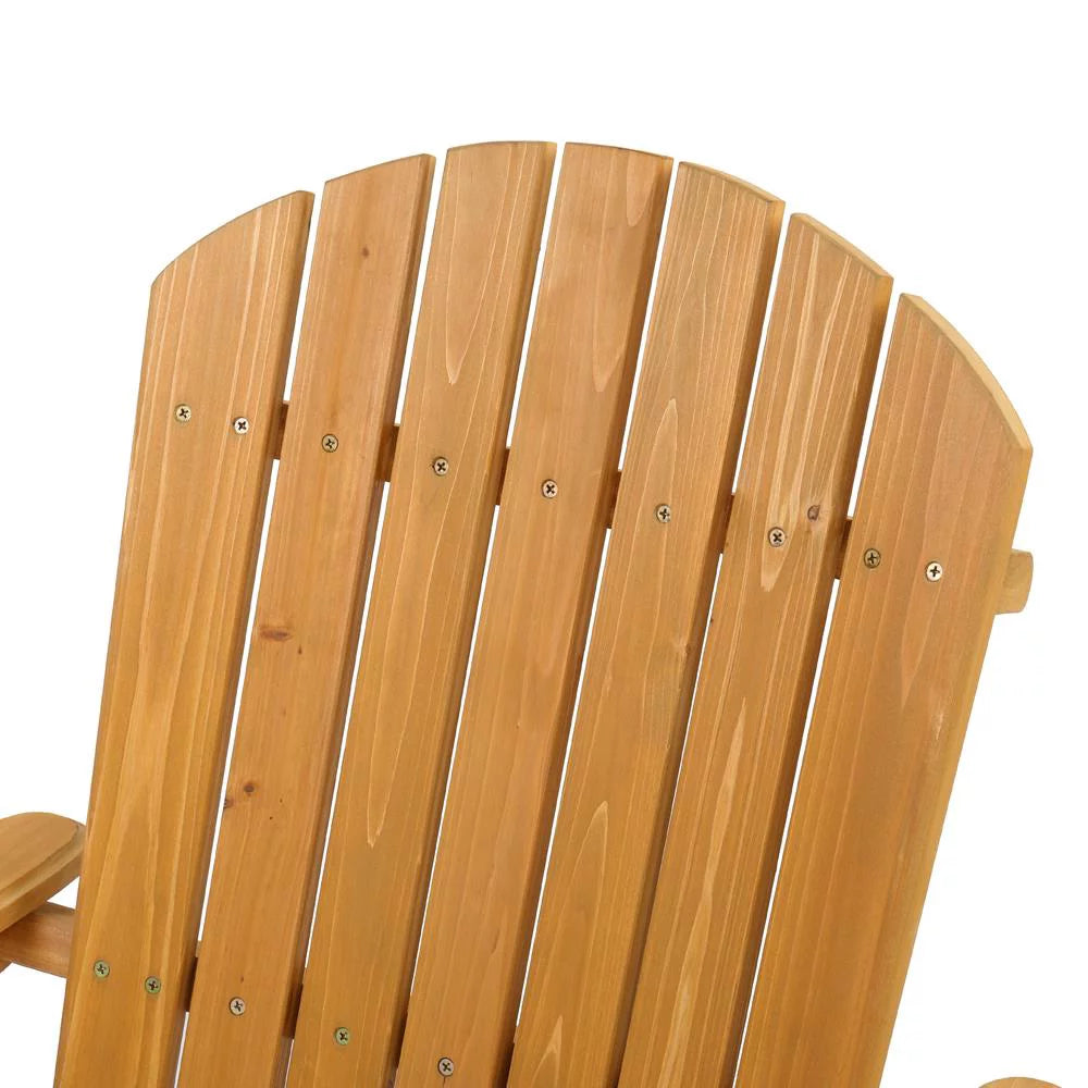 Folding Wooden Adirondack Chair W763527