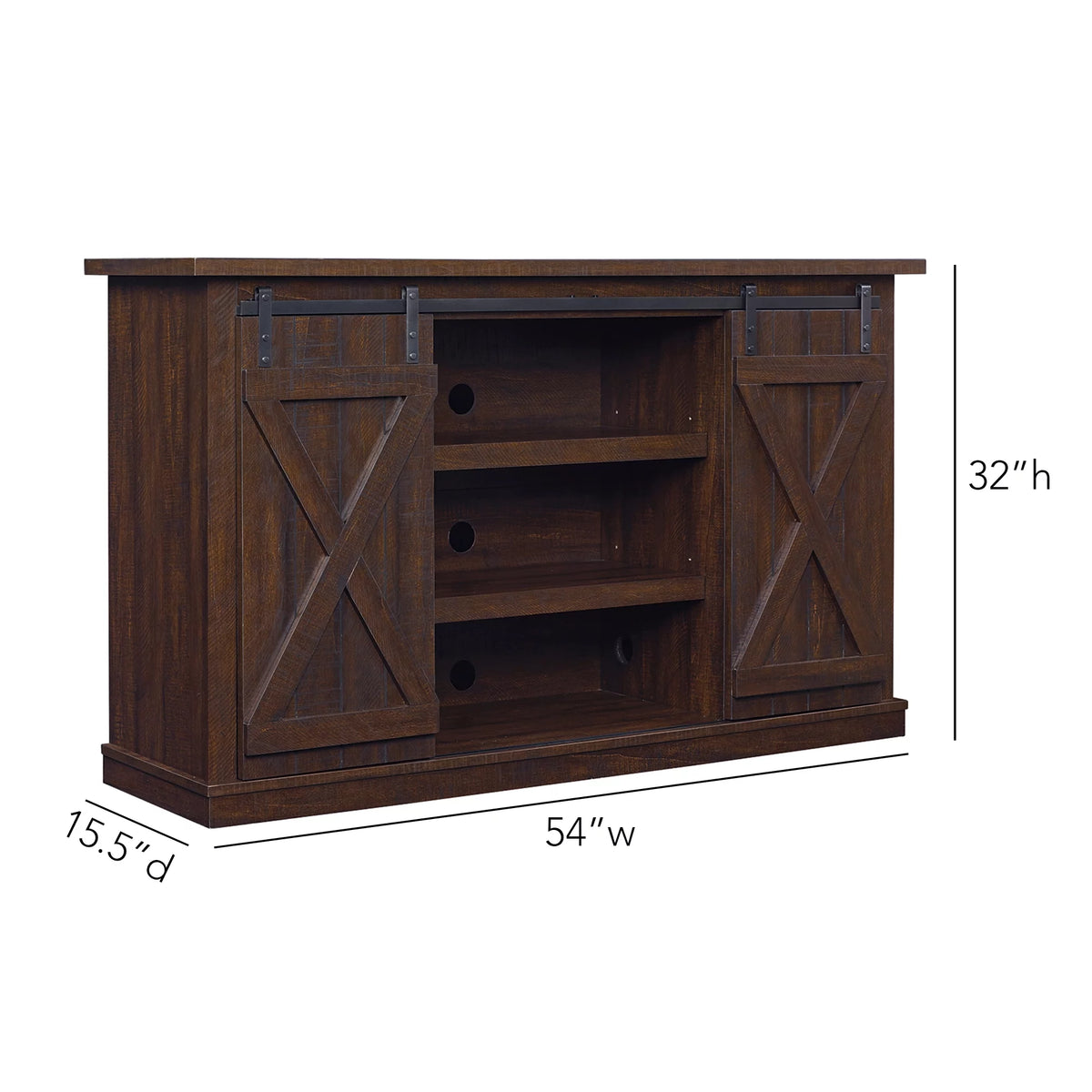Old White TV Stand K54769