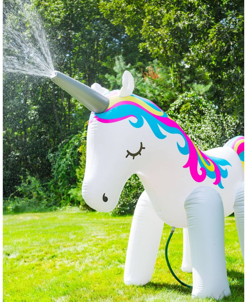 Vibrant Pastels Unicorn Yard Sprinkler N6522