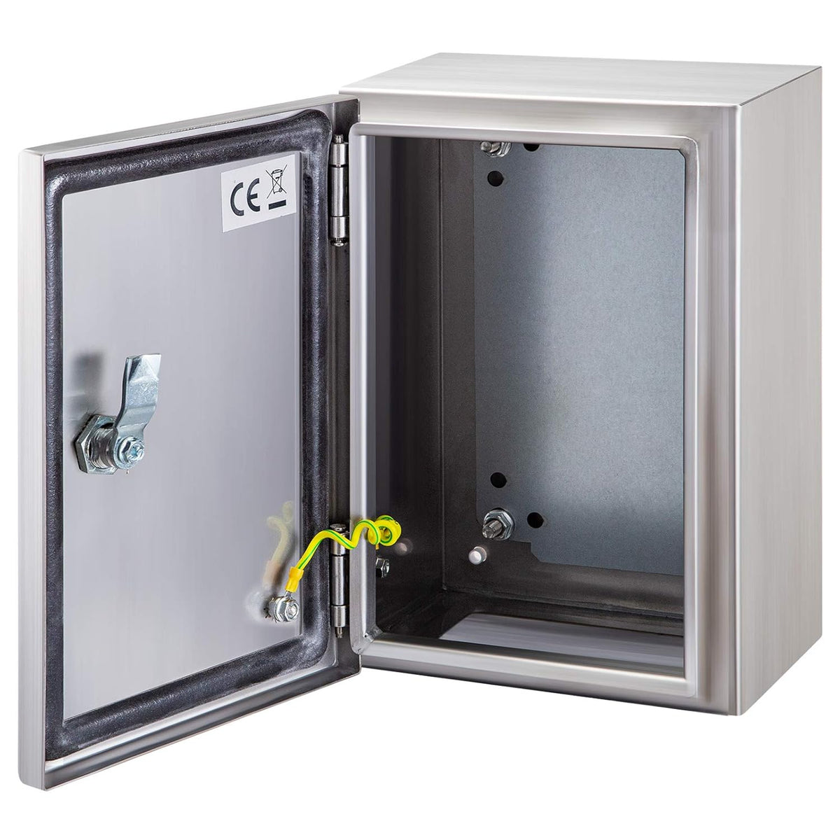 12 x 12 x 8'' NEMA 4X Steel Electrical Box with Mounting Plate I3936
