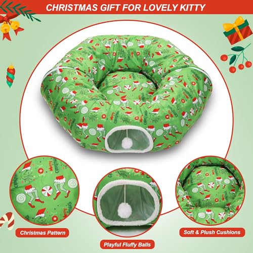 Green Christmas Tree Skirt Bed Z881896