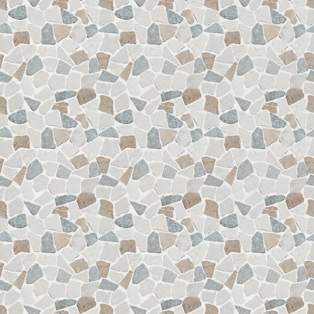 Sea Sand Mosaic Wall & Floor Tile 11.4" X 11.4" 5 tiles per case I54180