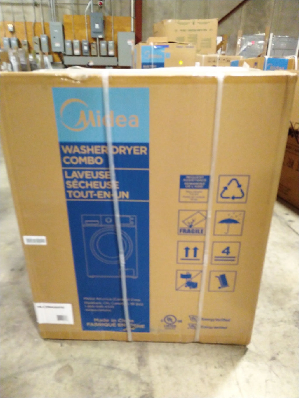 24 IN. 3.1 CU.FT. Ventless Washer Dryer Combo A138