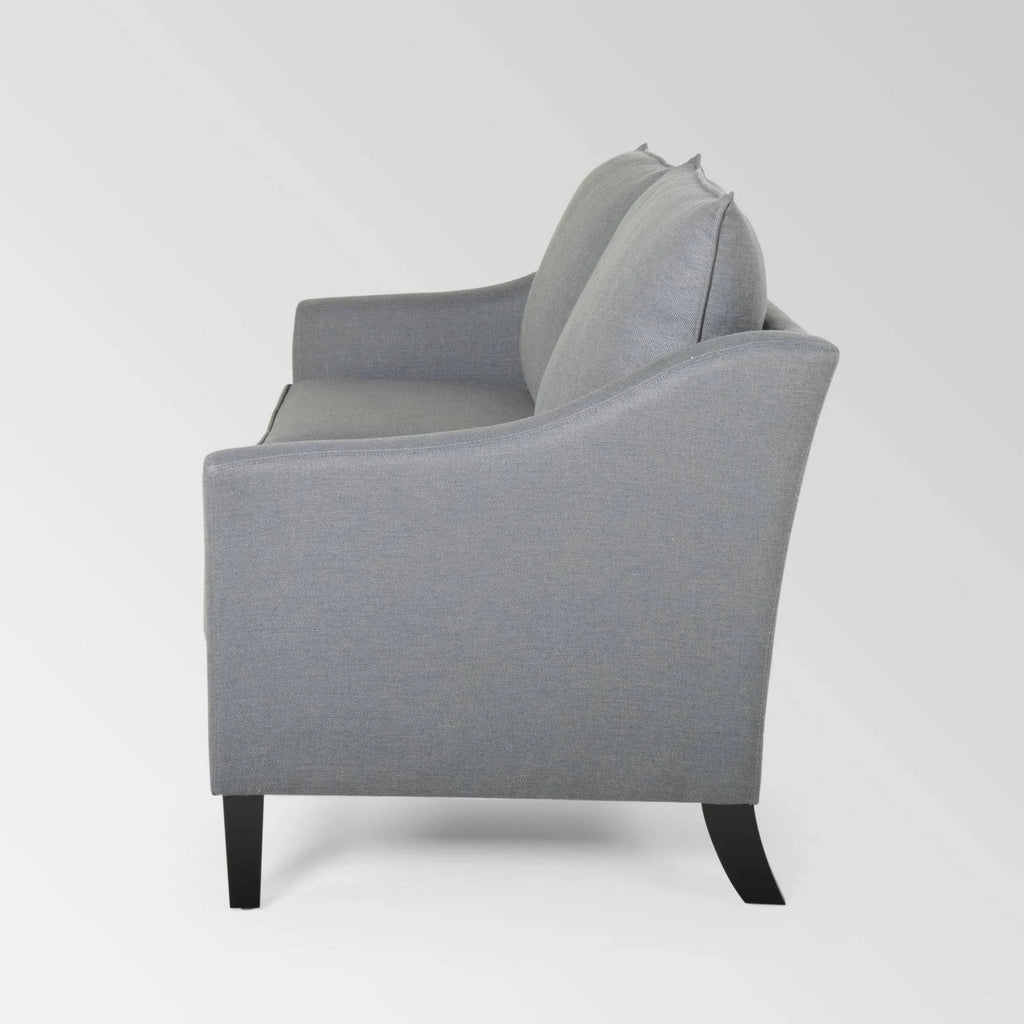 Charcoal Fabric 3 Seater Sofa I648
