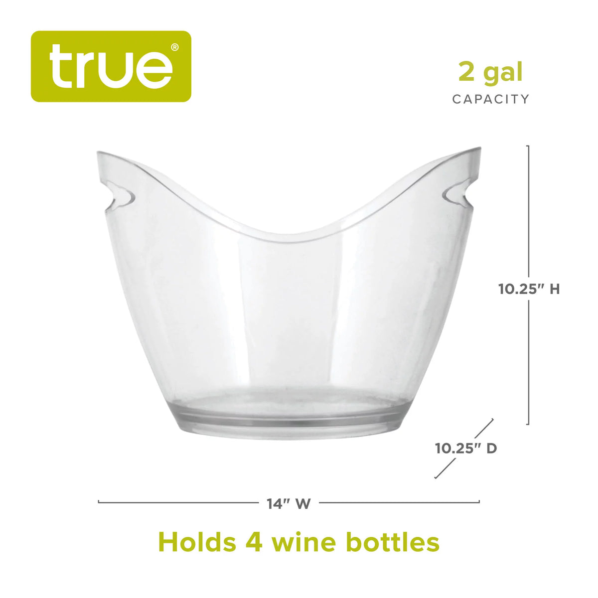 Clear Wine & Champagne Bucket C801