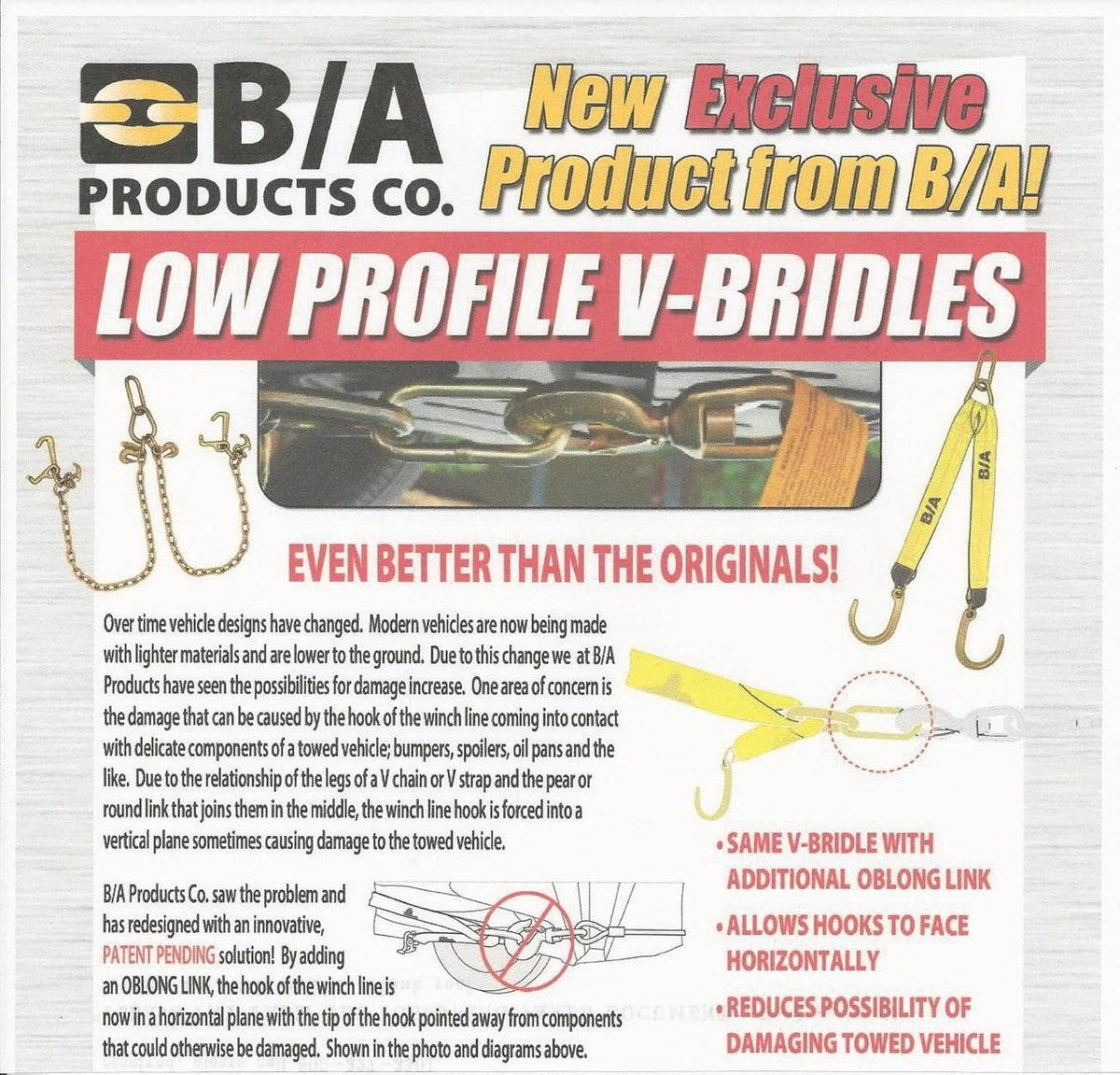 Low Profile V Chain G70 16" J Hammerhead Hook N42424