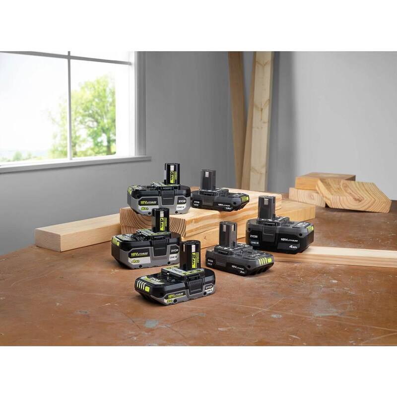 18V Lithium-Ion Starter Kit with 2.0 Ah, 4.0 Ah, 6.0 Ah Battery and Charger K56353