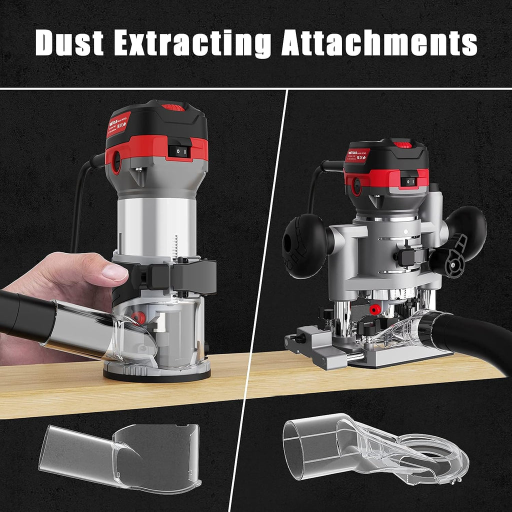 Compact Router Tool Set with Carrying Case I270256