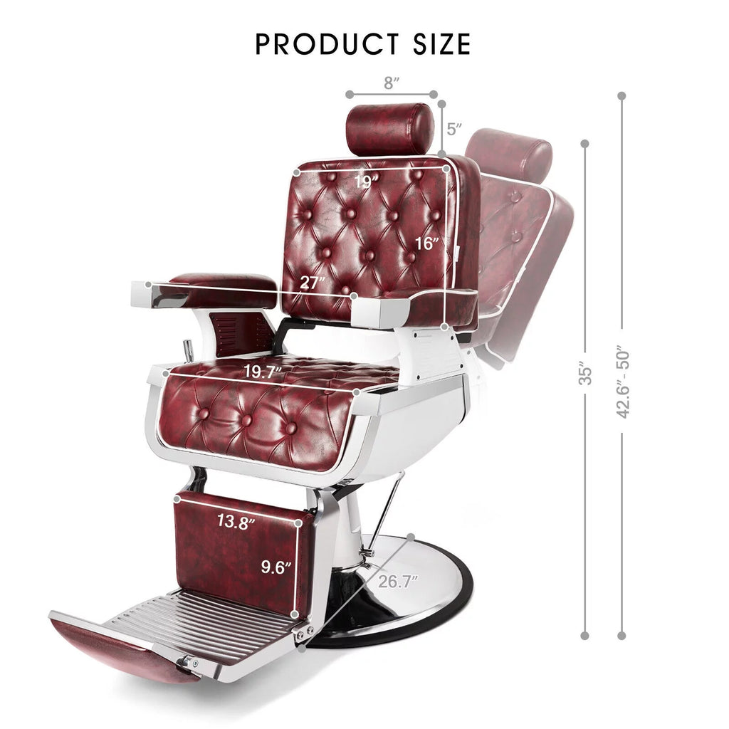 Heavy Duty Recliner Barber Chair Q686235