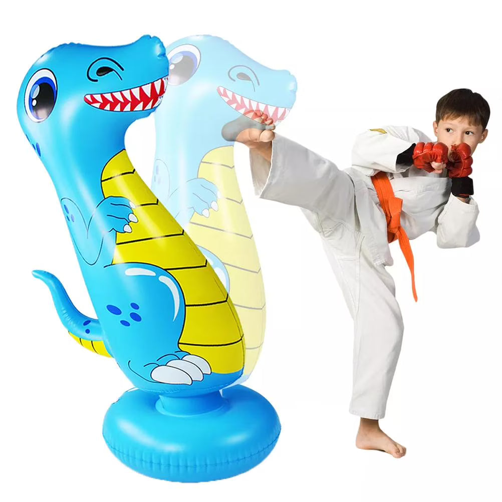 Inflatable Dinosaur Boxing Column X1582