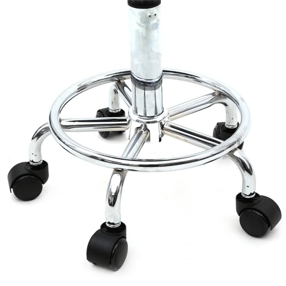 White Adjustable Drafting Chair with Foot Rest B10616