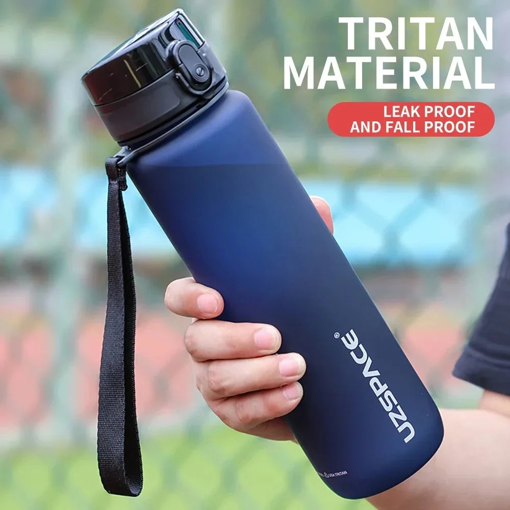 Blue 800ML BPA Free Leak Proof Water Bottle I3182