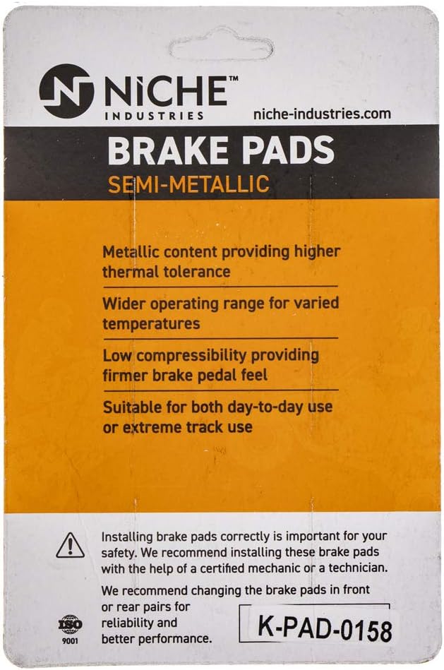 Brake Pad Set Semi-Metallic Pack of 2 C1545