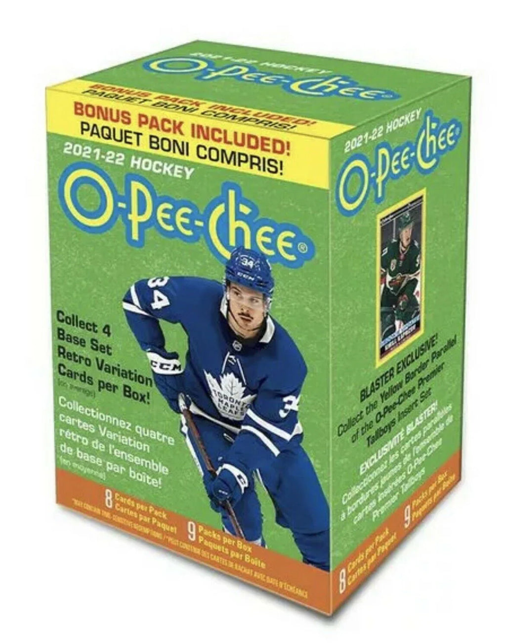 2021/22 Upper Deck O-Pee-Chee Hockey Blasters O36131