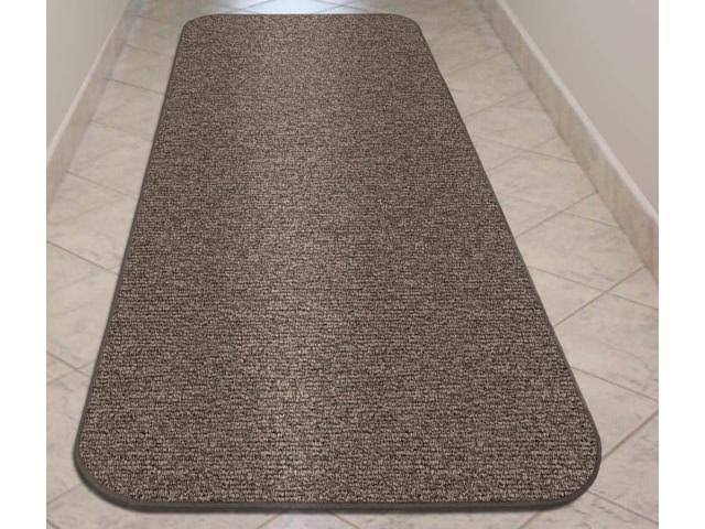12 ft. x 48 in. Pebble Gray Skid-Resistant Carpet Runner C550
