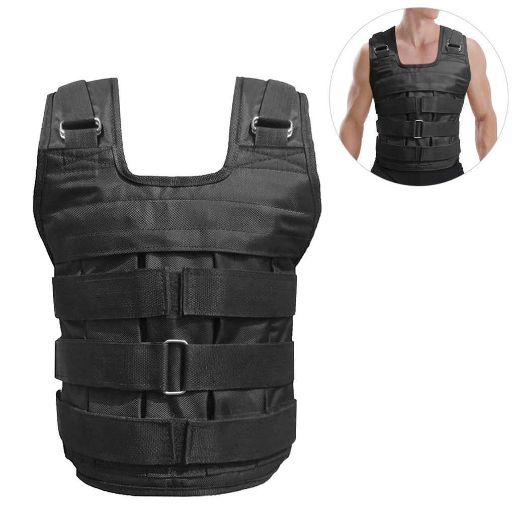 Adjustable Weighted Vest Oxford Exercise Weight Jacket U8390