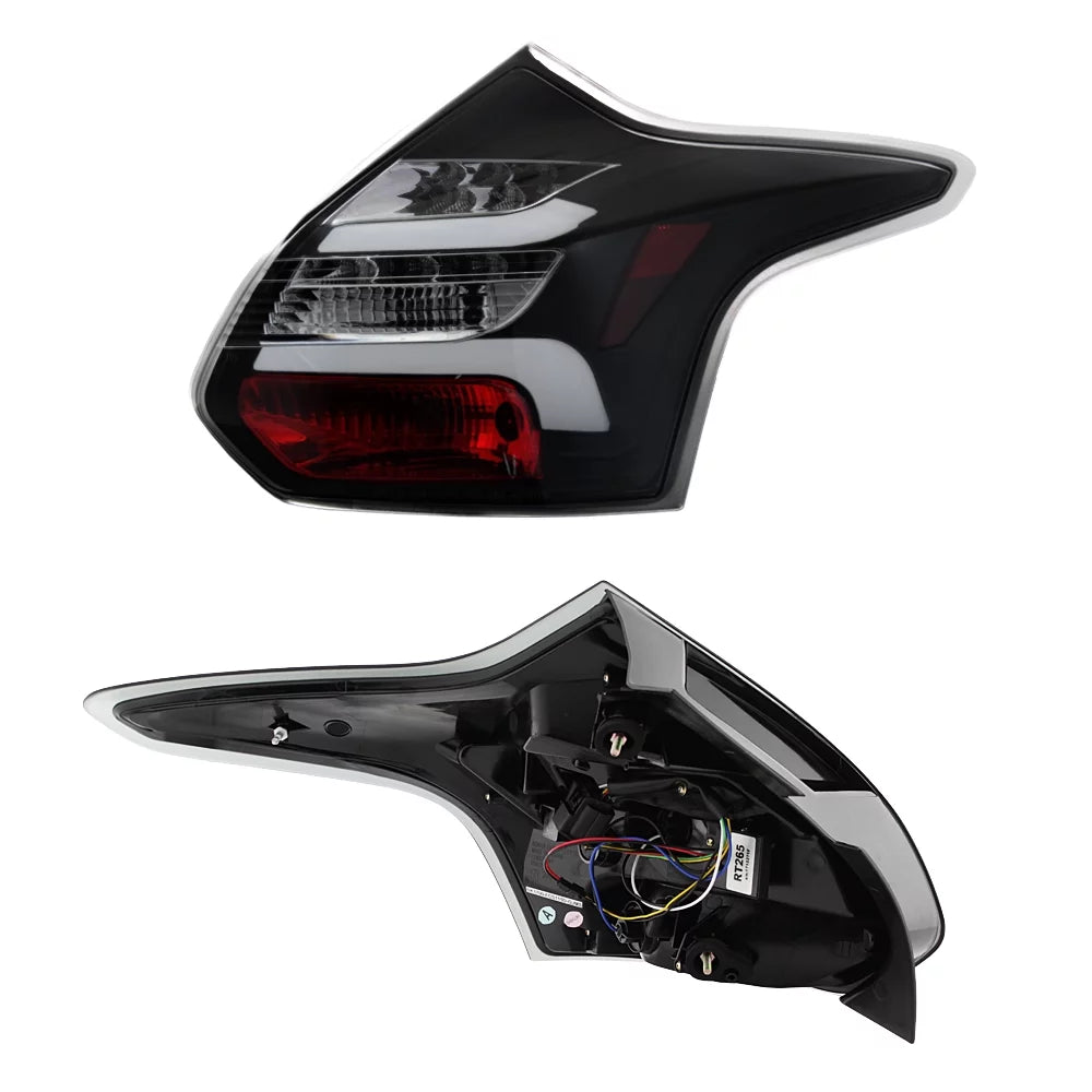 For 2012-2014 Ford Focus Hatchback LED Tail Lights Left+Right Pair V94888