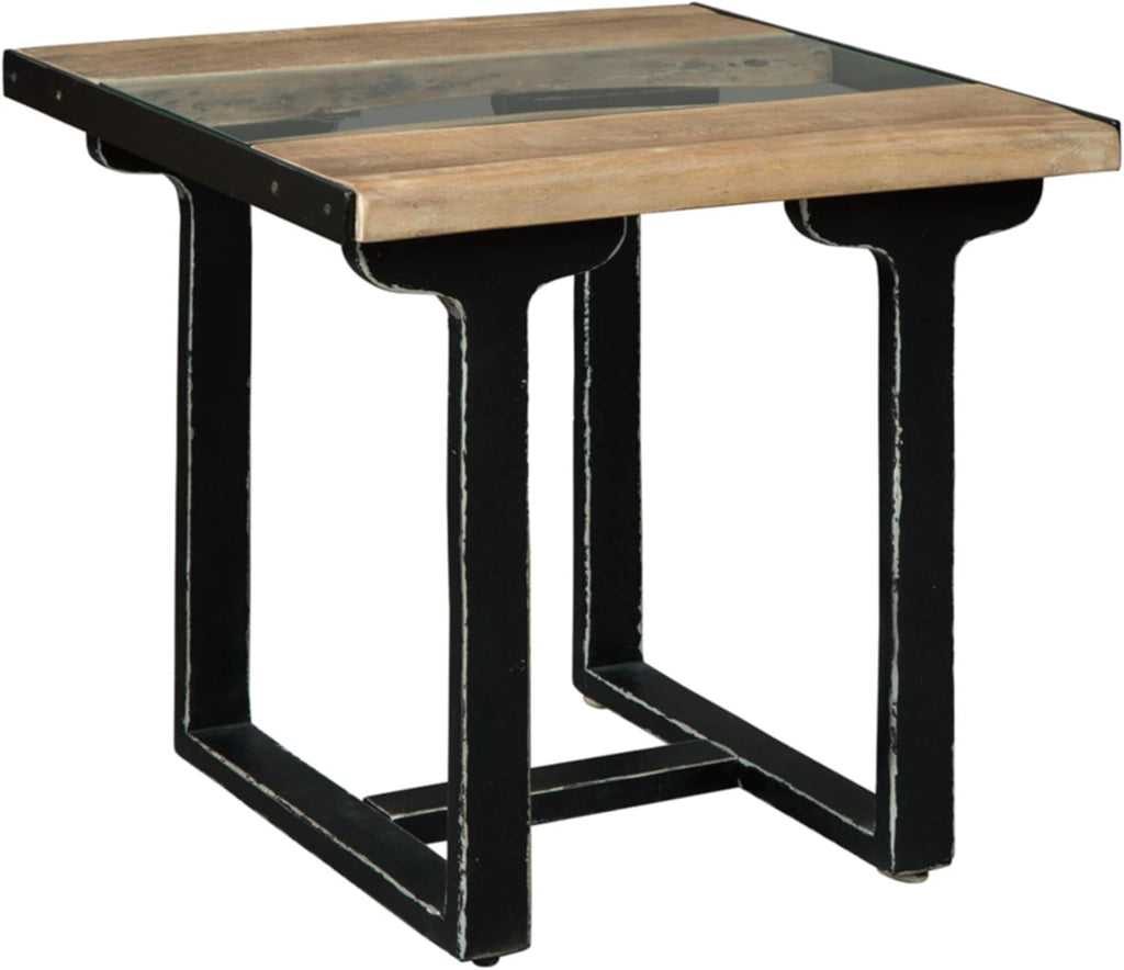 Brown Cocktail Table with Shelf R9972
