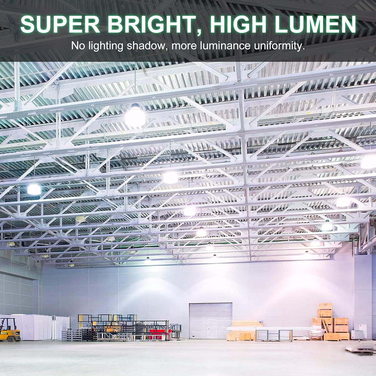 100W LED Corn Cob Light Bulb, 15,000 Lumen, 5000K, E39 Mogul Base E82219