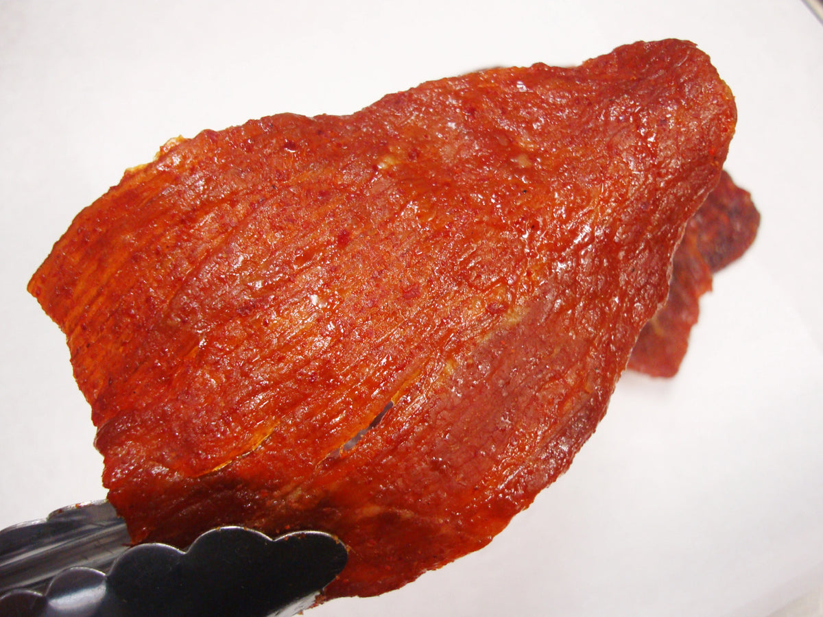 Spicy Fire-Grilled Beef Jerky 8 oz Y216