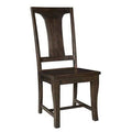 Solid Wood Slat Back Side Chair (Set of 2) O745