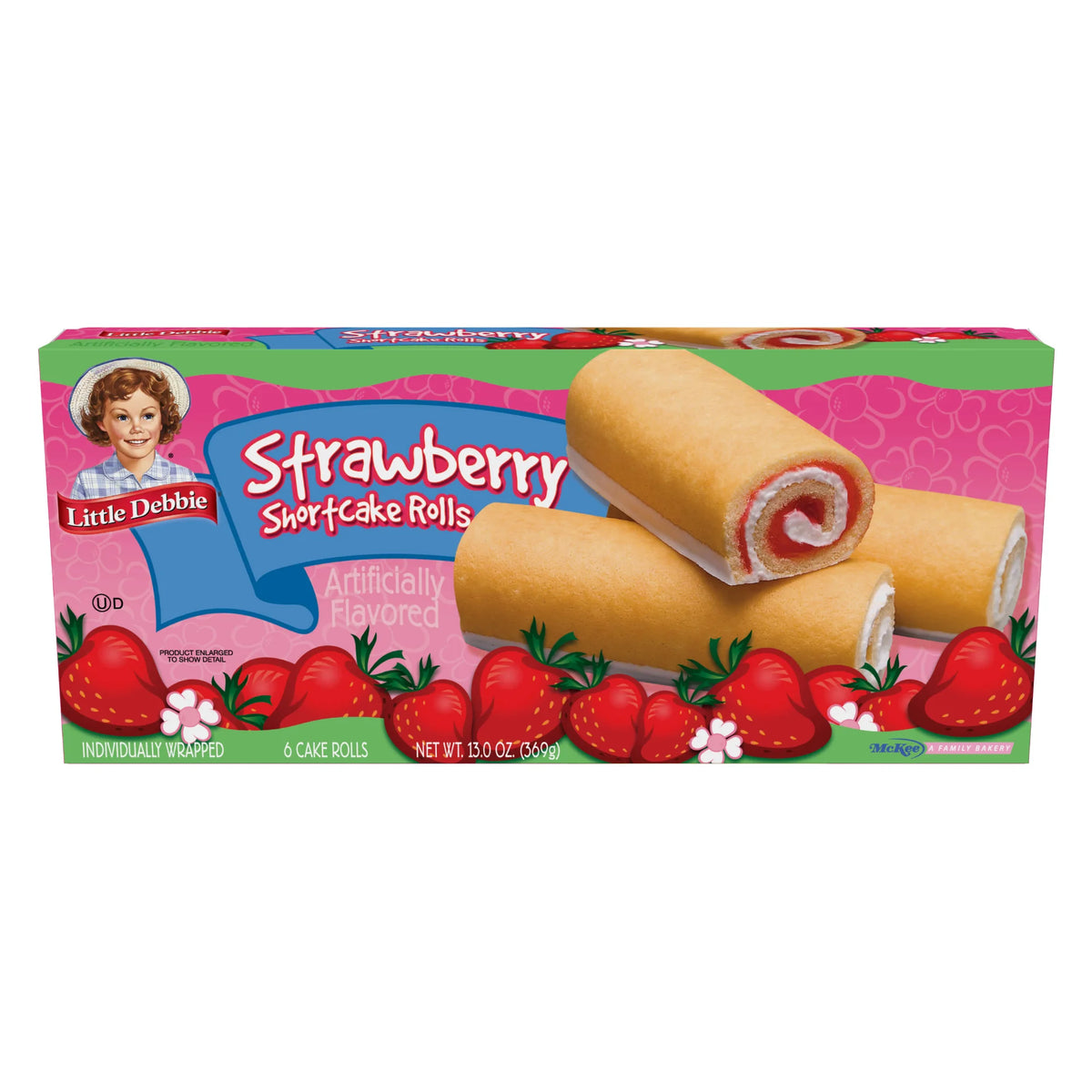Strawberry Shortcake Rolls, 4 Boxes P243