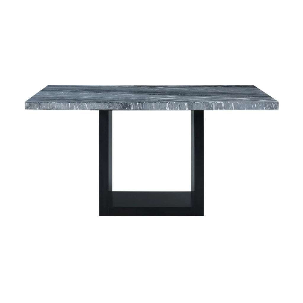 Gray Marble Counter Height Table B512206