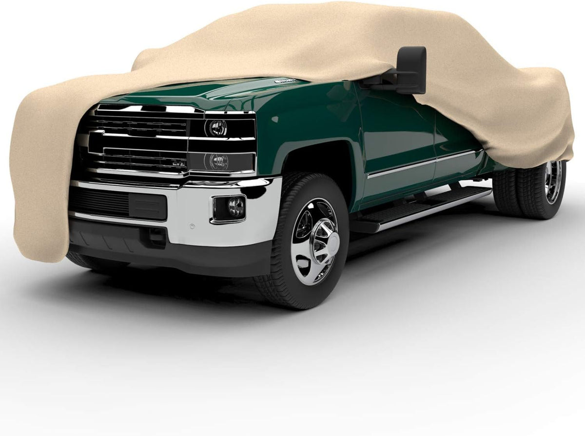 Tan Waterproof Truck Cover, Size 3: Standard Cab Max Bed Length 7' 6 W559