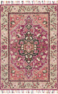 Raspberry Taupe Rug J785