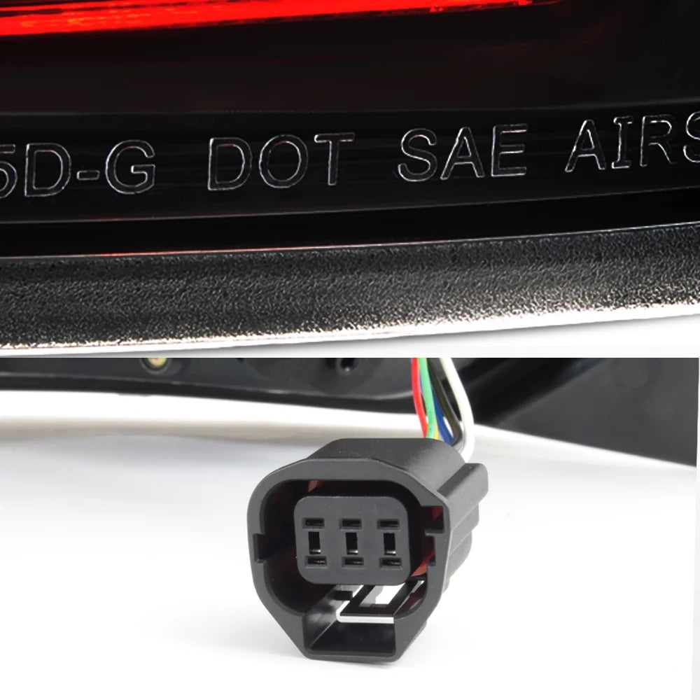 For 2012-2014 Ford Focus Hatchback LED Tail Lights Left+Right Pair V94888