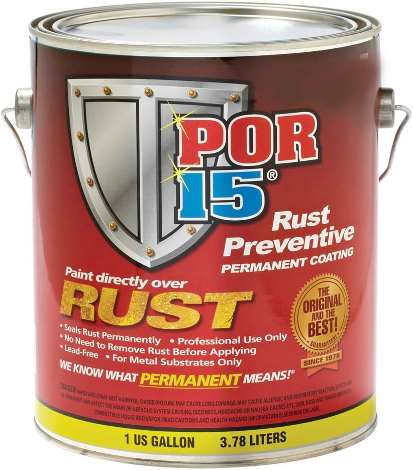 Gray Rust Preventive Coating, 1 pt, Pack of 2 E48467