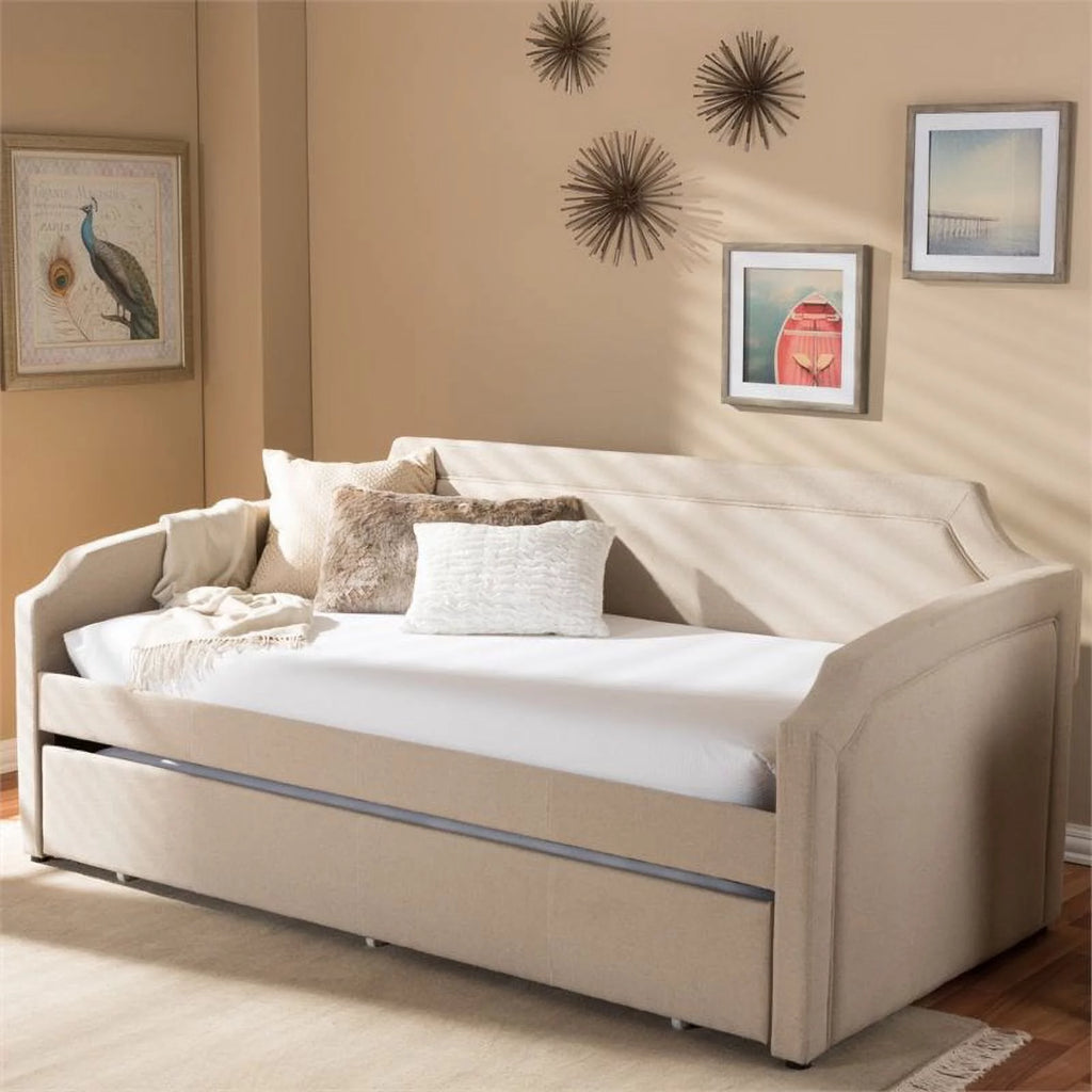 Twin Daybed in Beige P6507