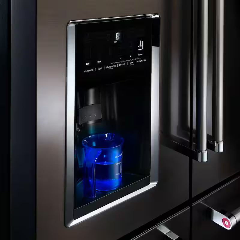 25.8 cu. ft. Black Stainless French Door Refrigerator H918597