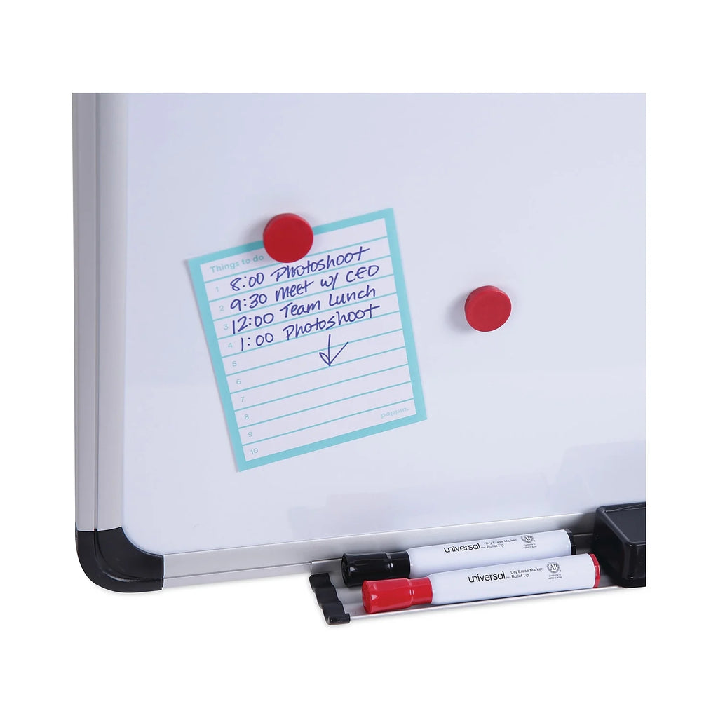 48 in. x 36 in. Lacquered Steel Magnetic Dry Erase Marker Board S71493