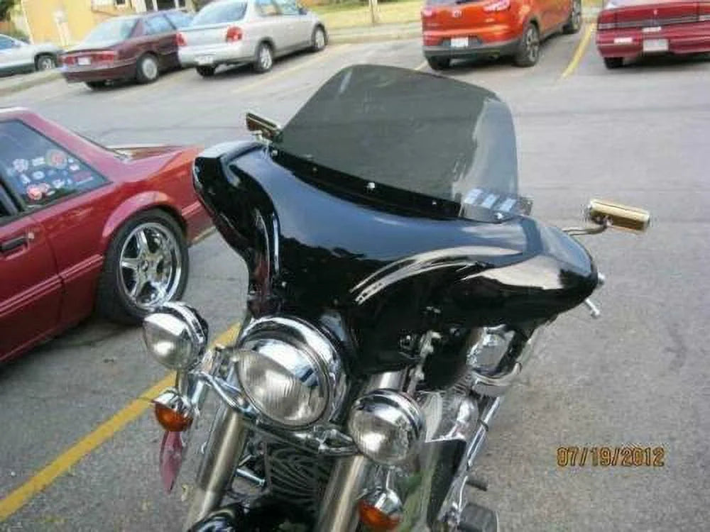 34" Red Cruiser Front Batwing Fairing with Tinted Windshield R718147