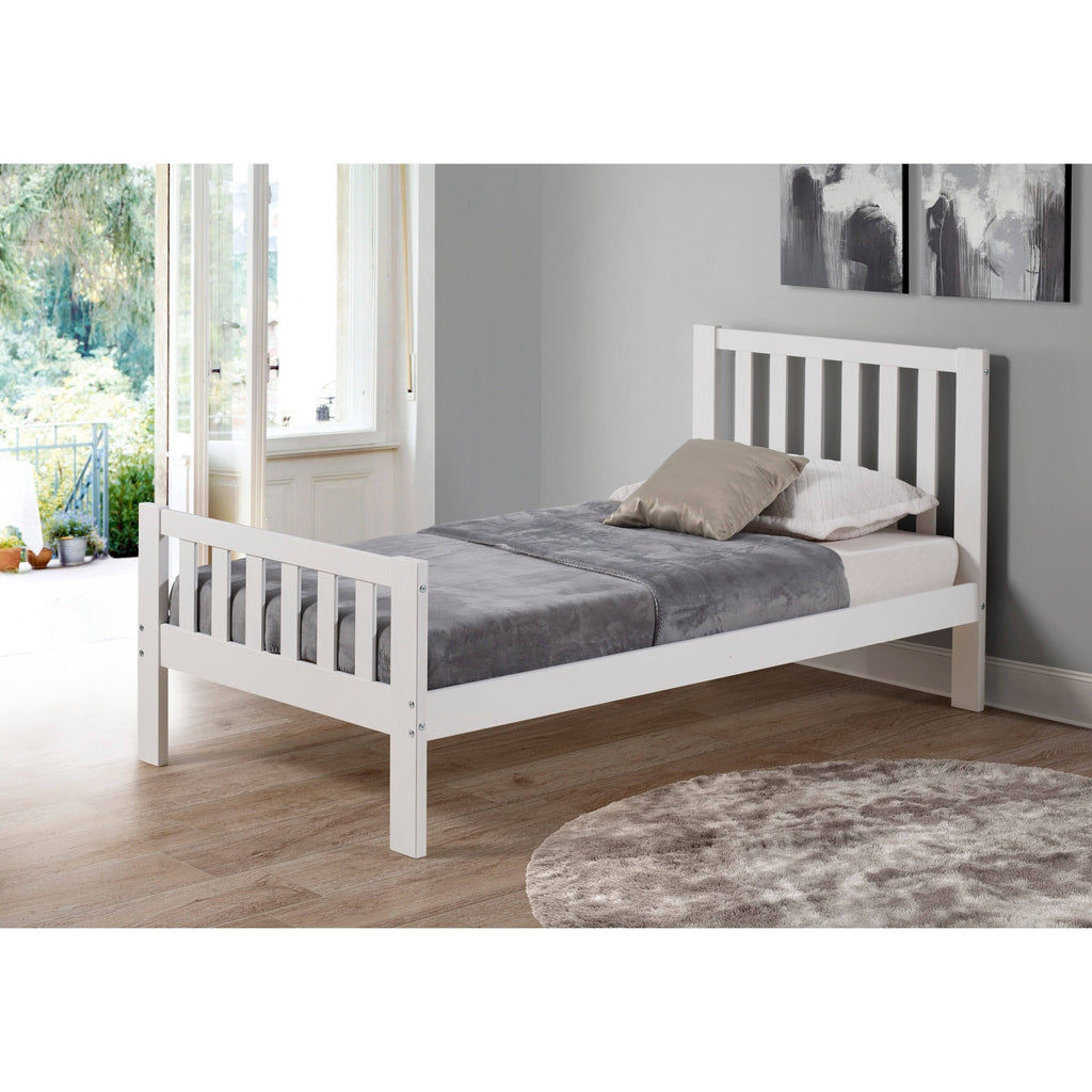 Dove Gray Twin Bed V507900
