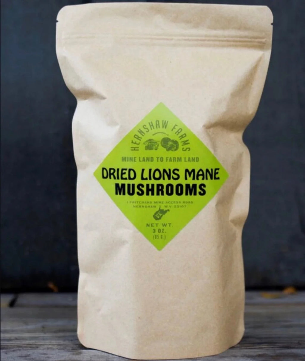 Dried Lions Mane 8 oz O2381