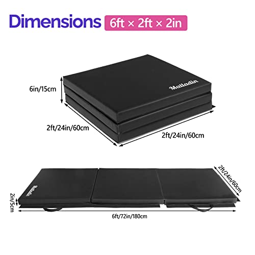 6' Folding Tri-fold Gymnastics Mat Z6837