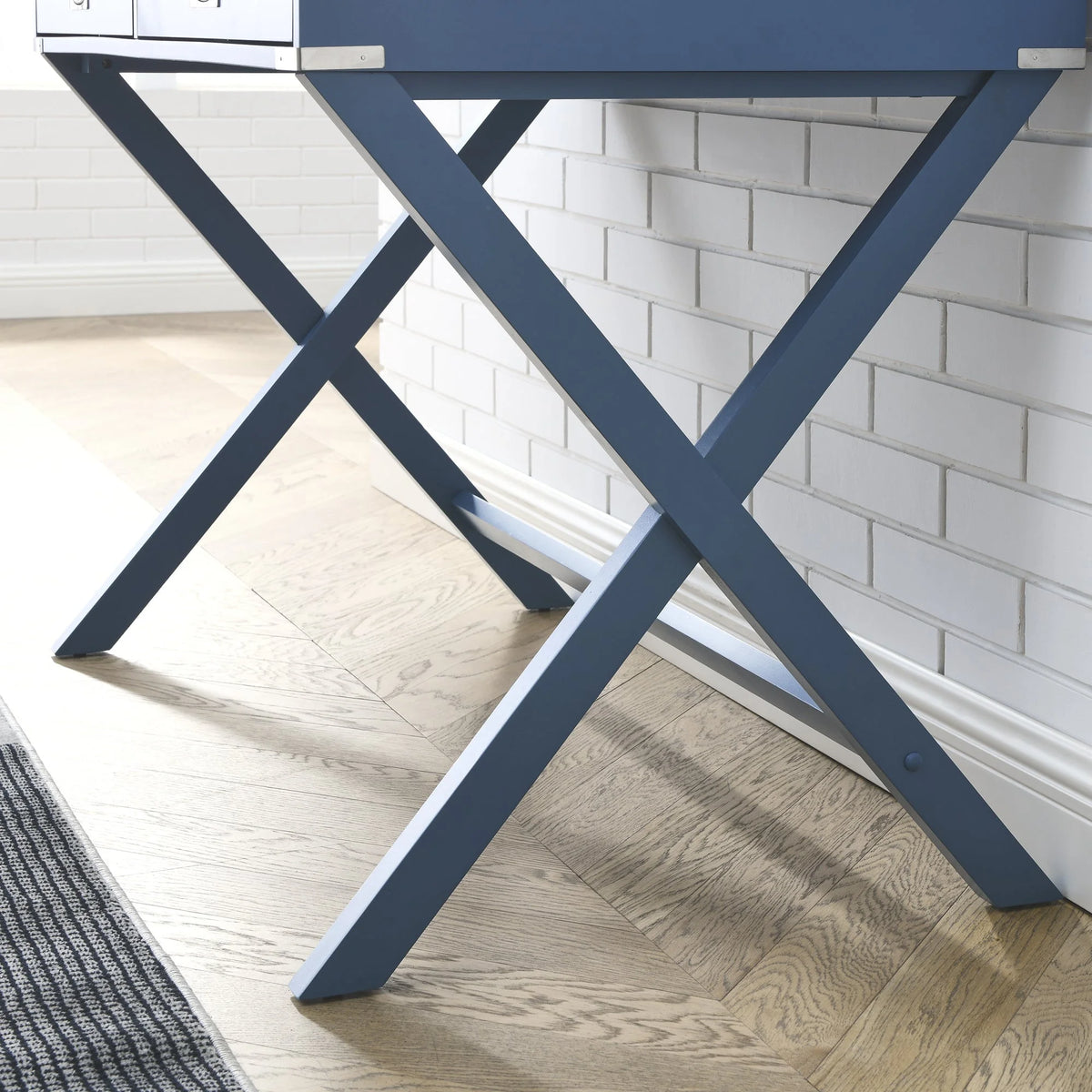 Solid Wood Computer Desk with Drawers E528917