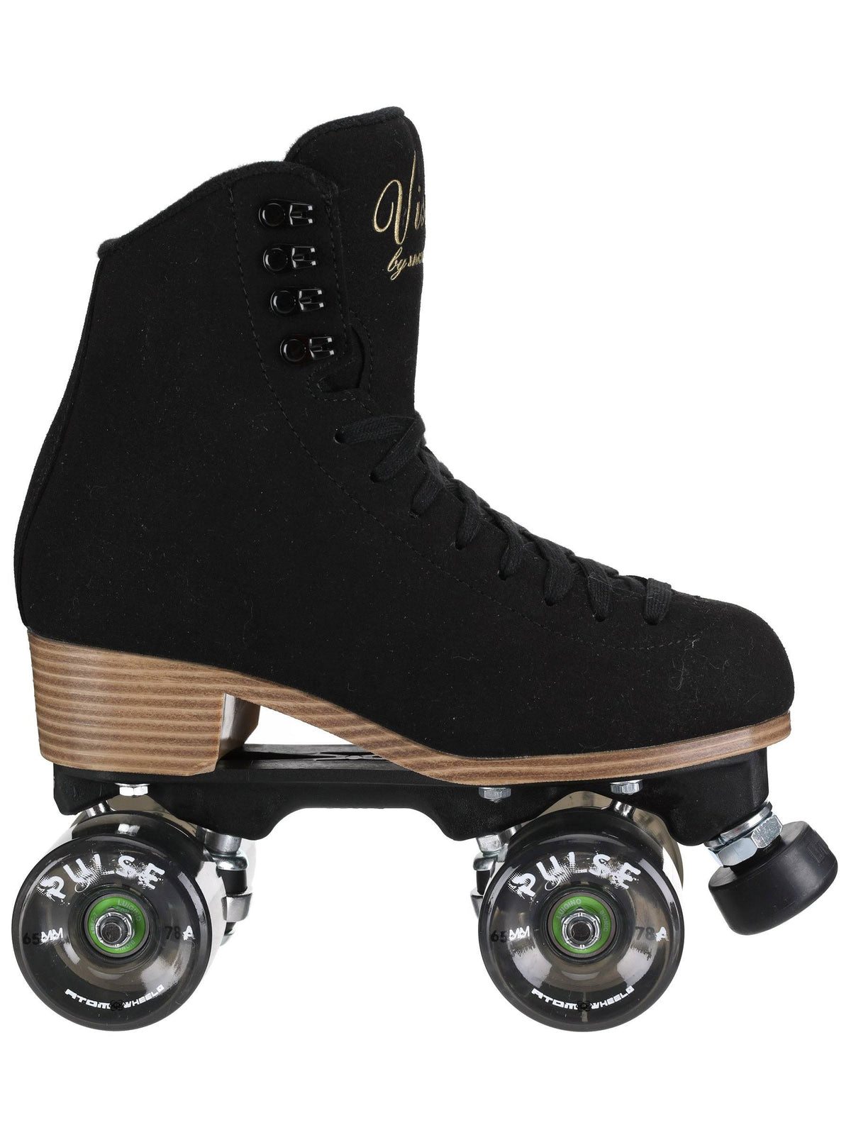 Black Nylon Skates S396